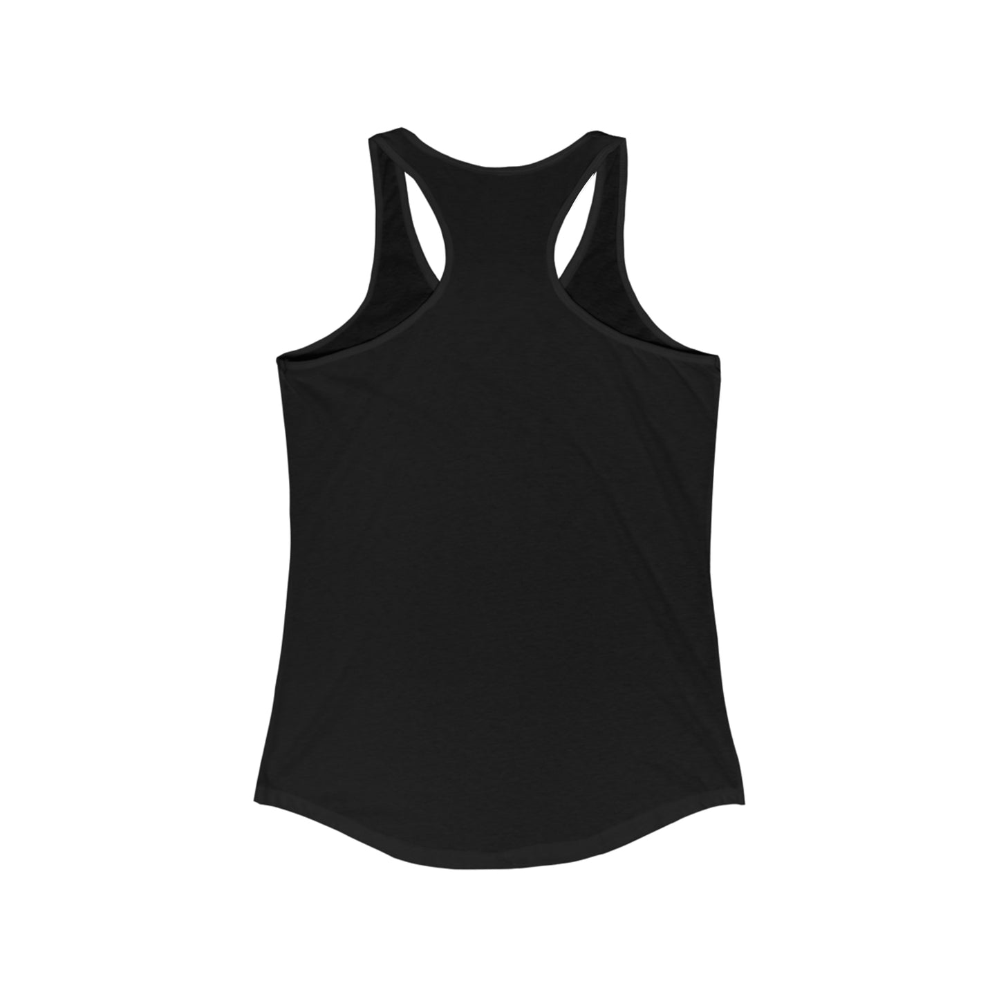 HYHTR? by Dave Audé (White on Black) Women's Ideal Racerback Tank