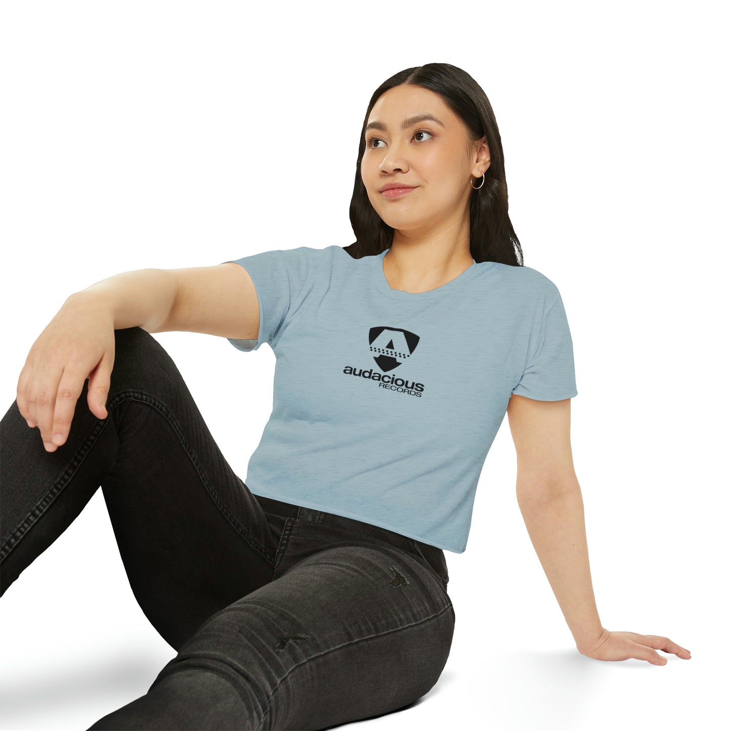 AUDACIOUS RECORDS - Women's Festival Crop Top