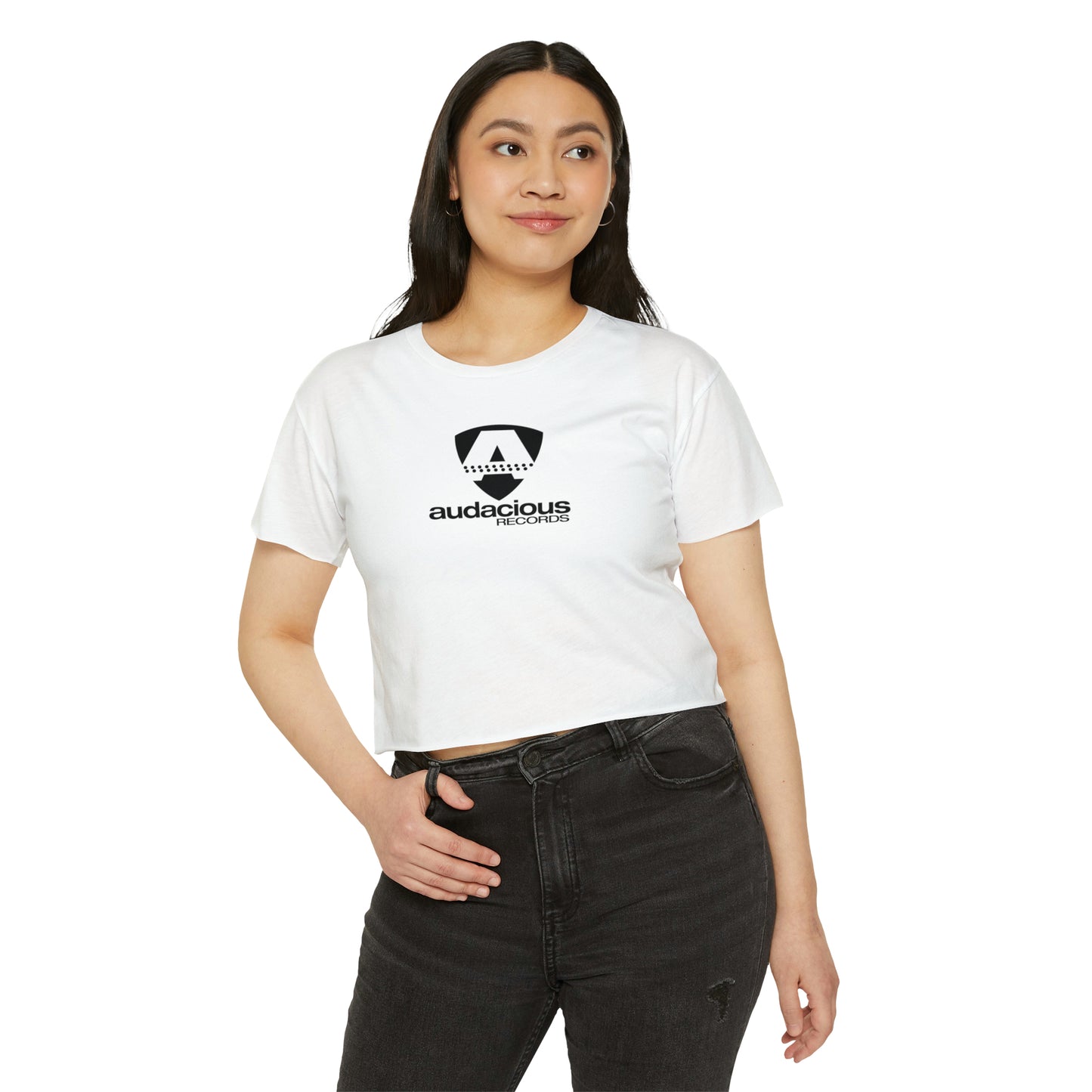 AUDACIOUS RECORDS - Women's Festival Crop Top