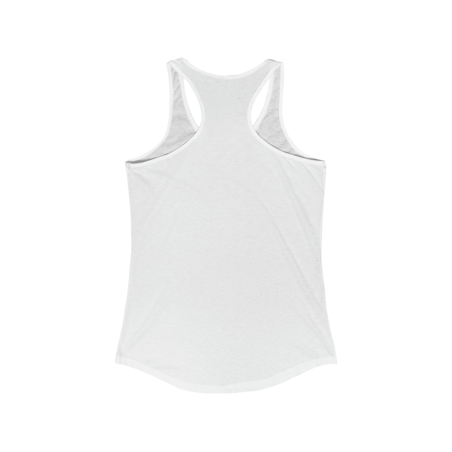 THÉ ORIGINAL by Dave Audé (Black on White) Women's Ideal Racerback Tank