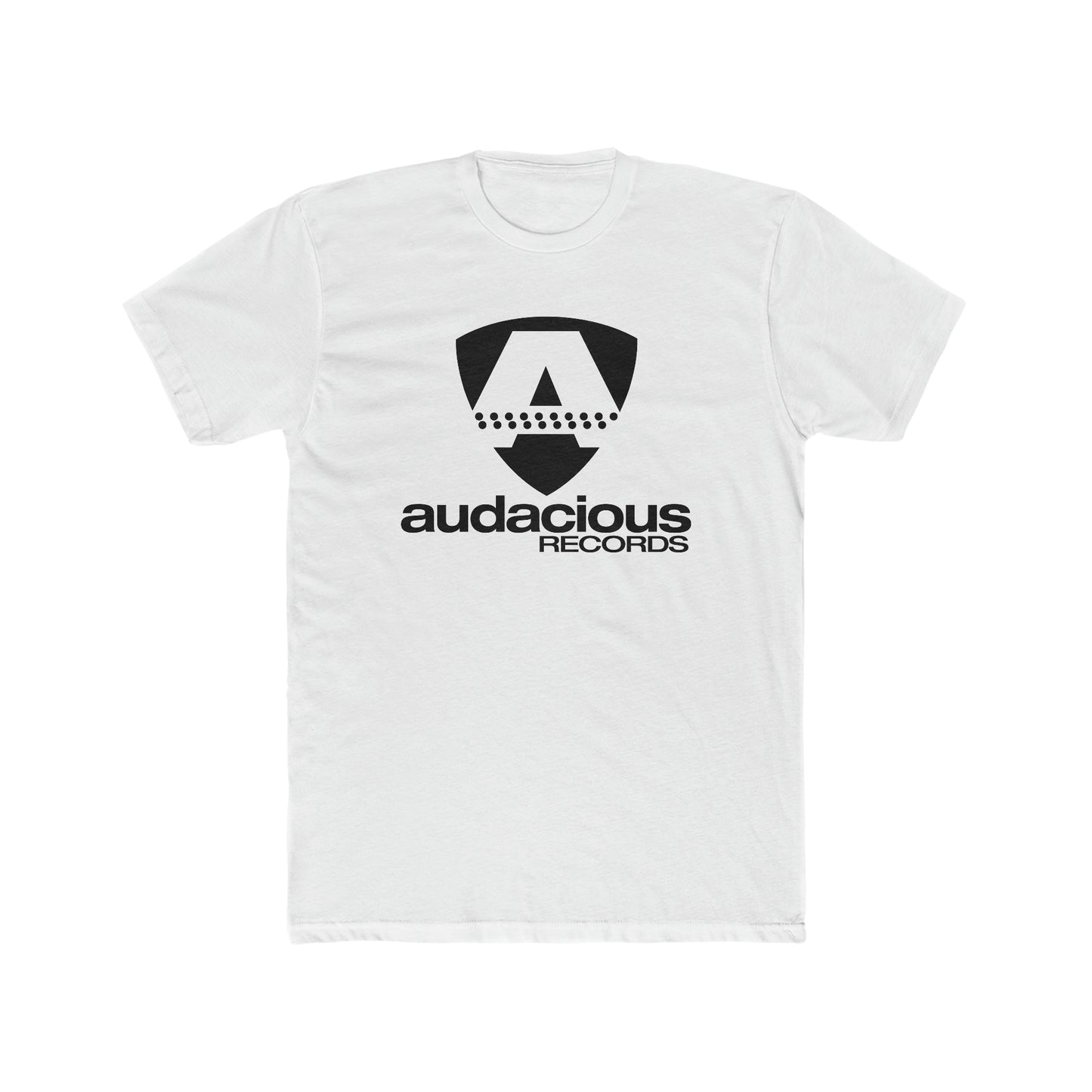 AUDACIOUS RECORDS - Men's Cotton Crew Tee