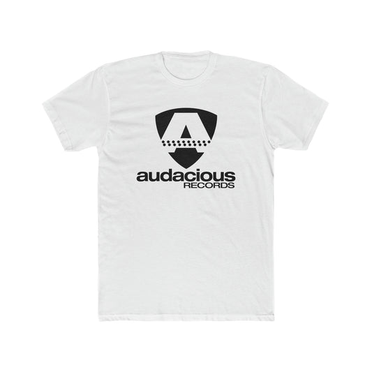 AUDACIOUS RECORDS - Men's Cotton Crew Tee