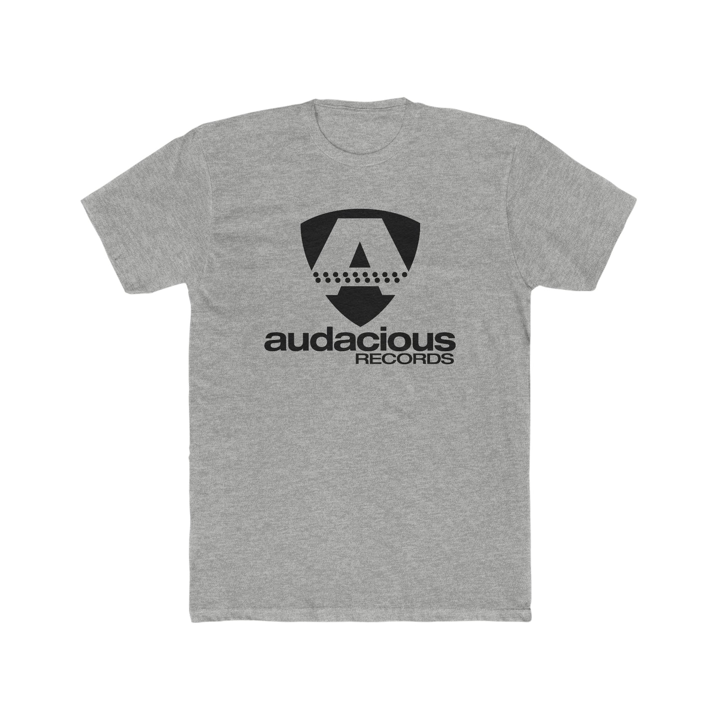 AUDACIOUS RECORDS - Men's Cotton Crew Tee