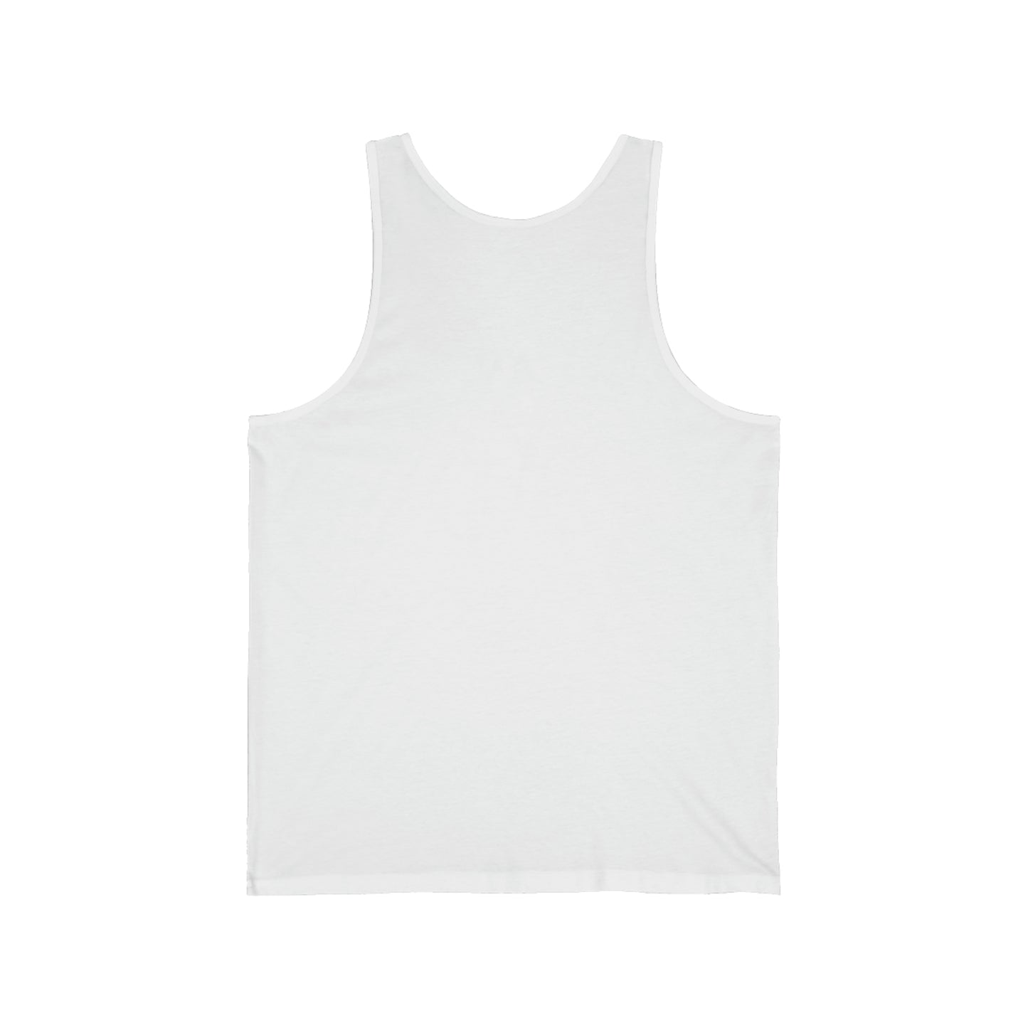 THÉ ORIGINAL by Dave Audé (Black on White) Unisex Jersey Tank